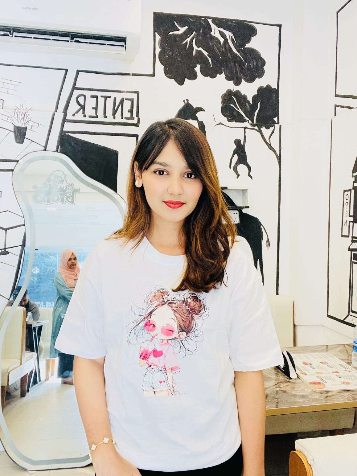 Drop Shoulder  ( Doll White )